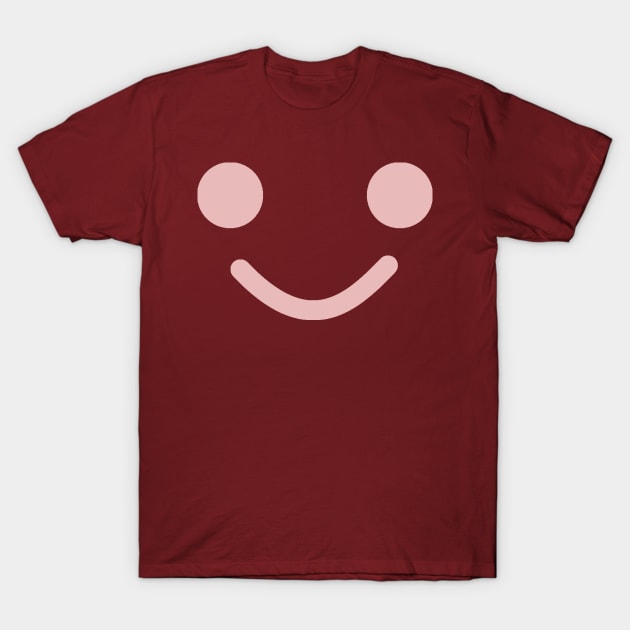 Smiling Minifig Face T-Shirt by ChilleeW